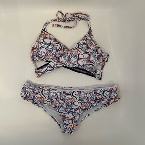 OndadeMar Navy and White Bikini Set